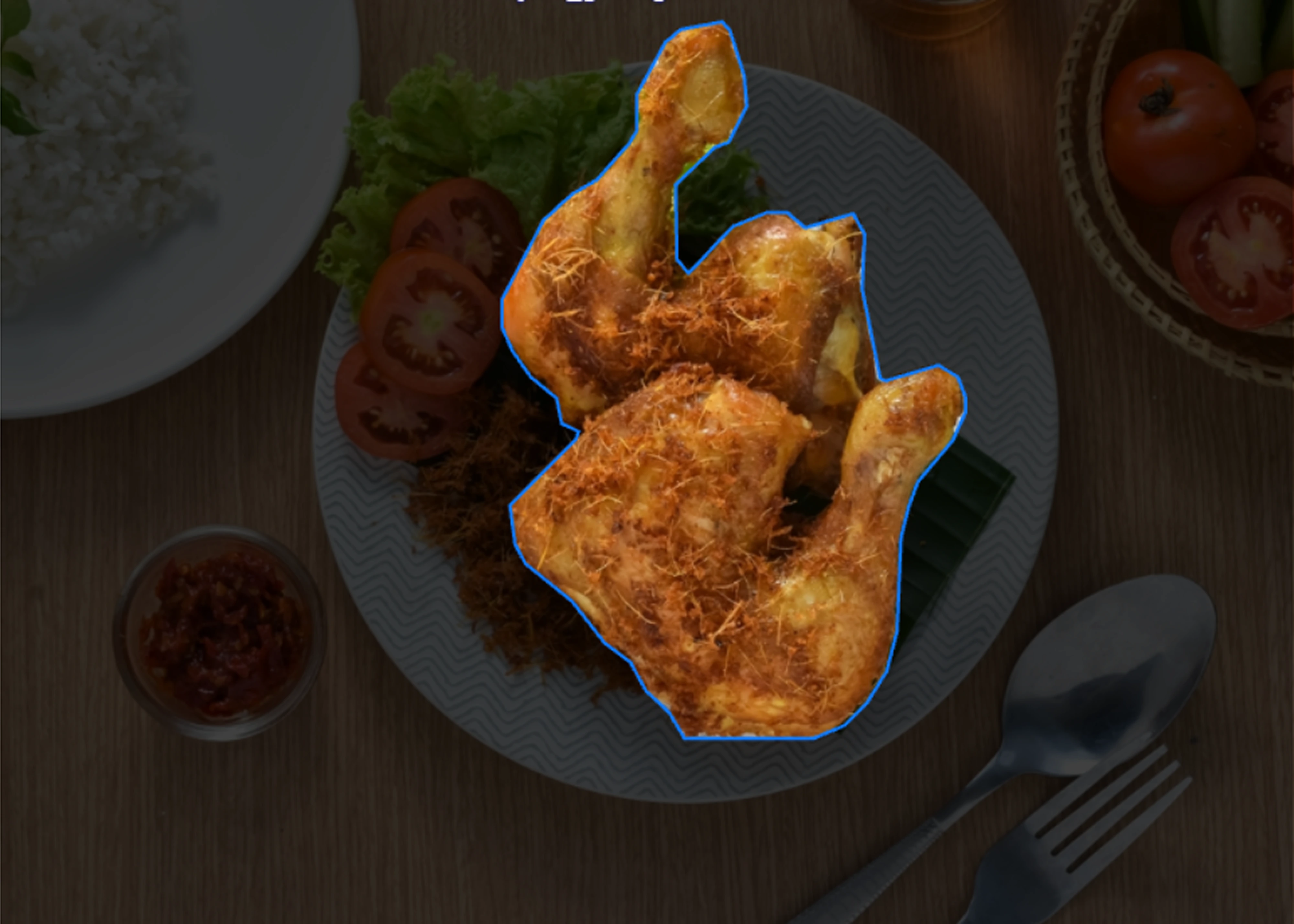 Annotated Image Sample Fried Chicken