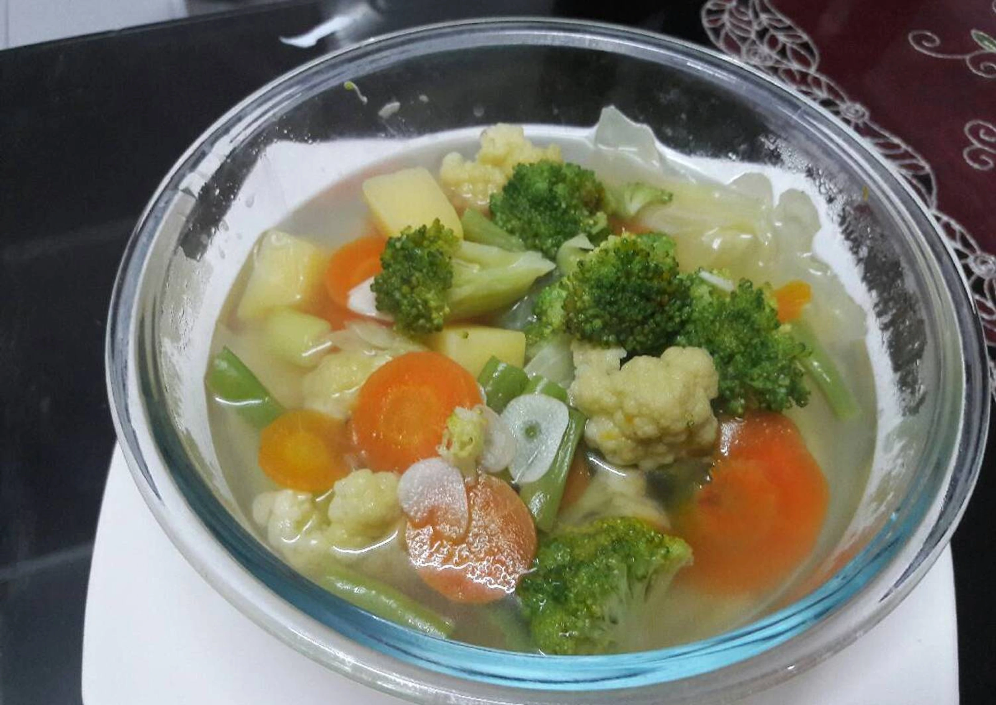 Original Image Sample Vegetable Soup